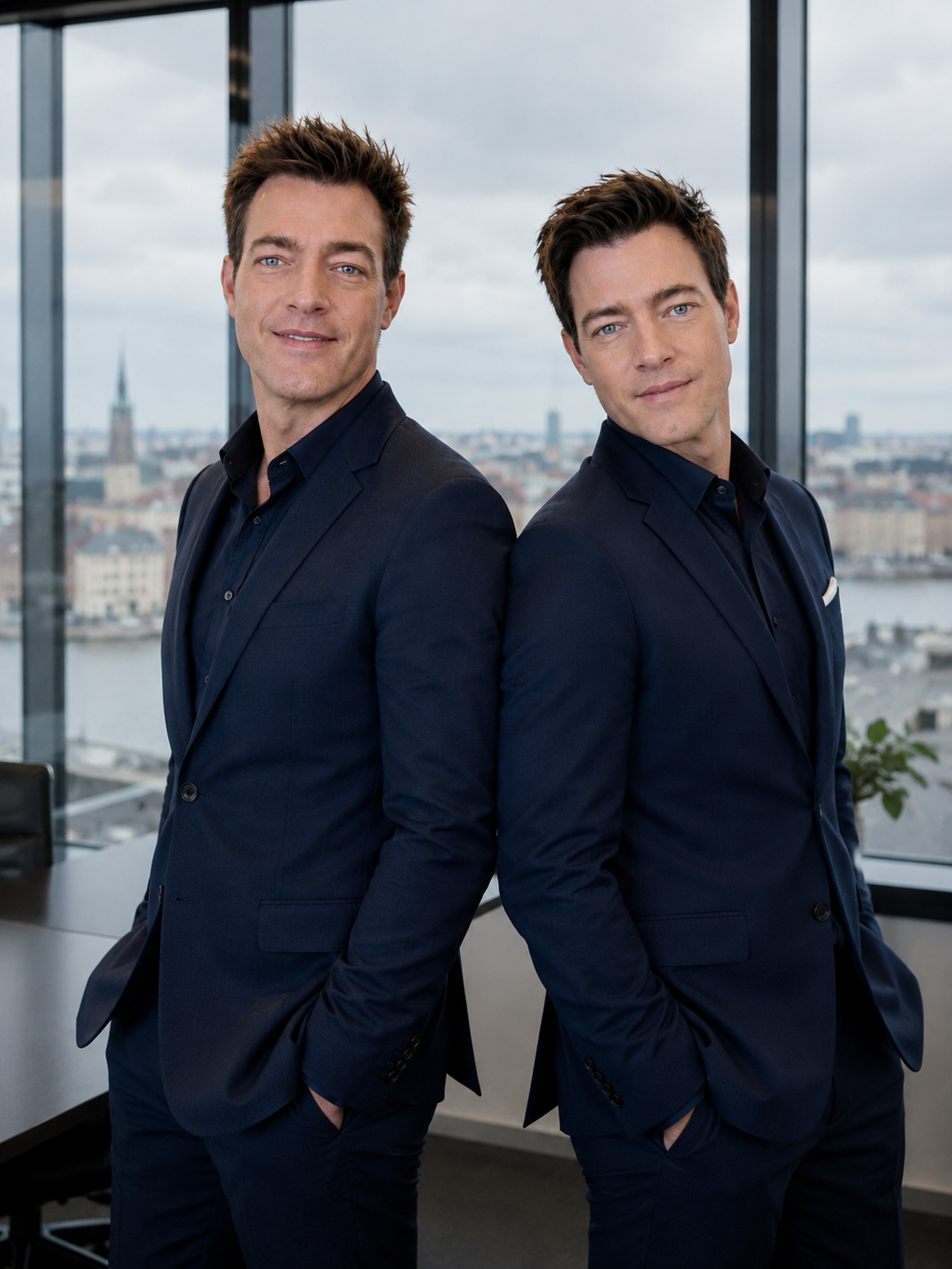 Thomas och Tobias Byman, grundare av TwinTech